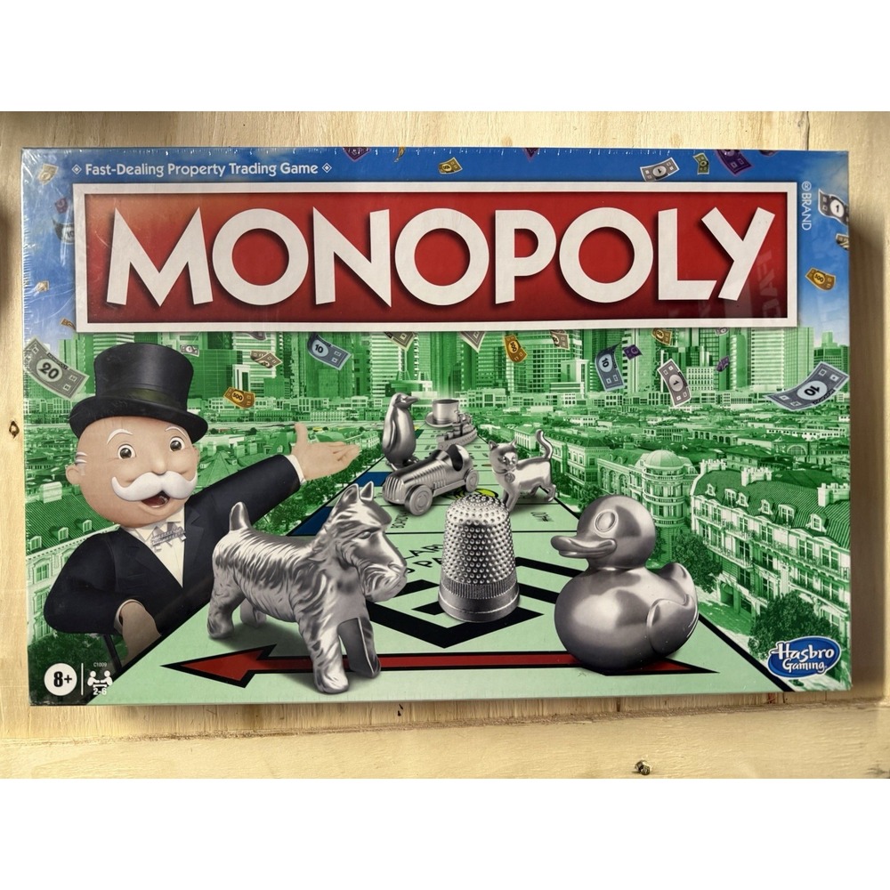 Monopoly The Board Game - Parker Brothers & Hasbro Gaming - Brand New